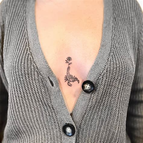 elegant sternum tattoos|20 Stunning Sternum Tattoo Designs for Women